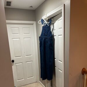 Classic Denim Wide Leg Jumpsuit